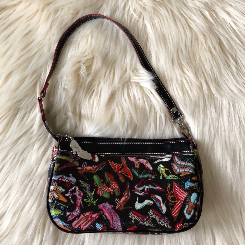 Sydney Love Small Shoe Print Shoulder Purse!